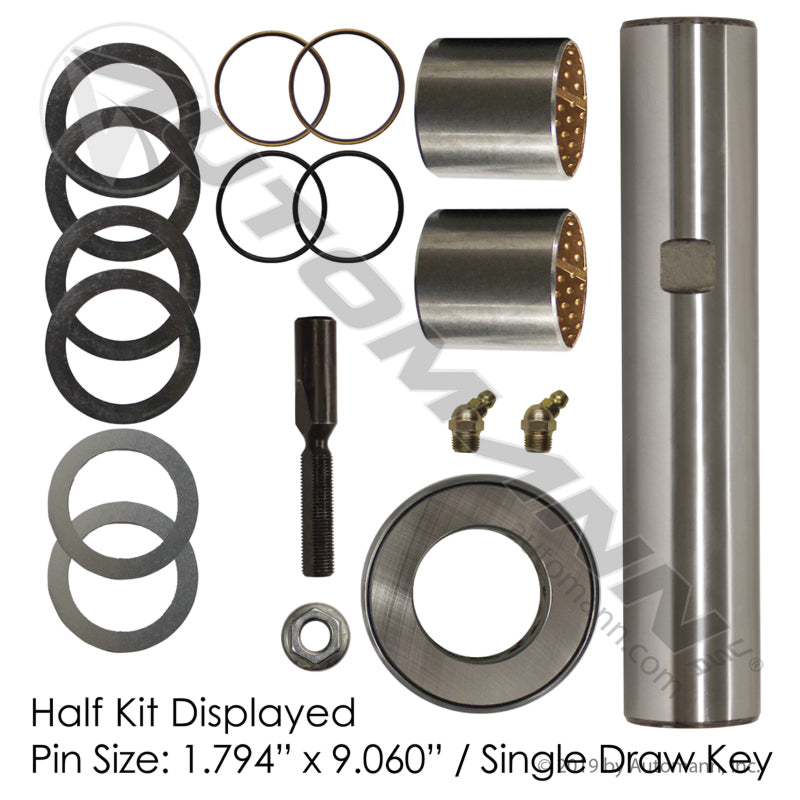 460.286B - King Pin Kit with 460.T182S Bearing