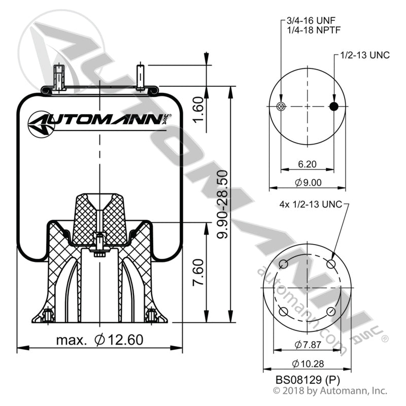 AB1DK23N-9367 - Air Spring Rolling Lobe